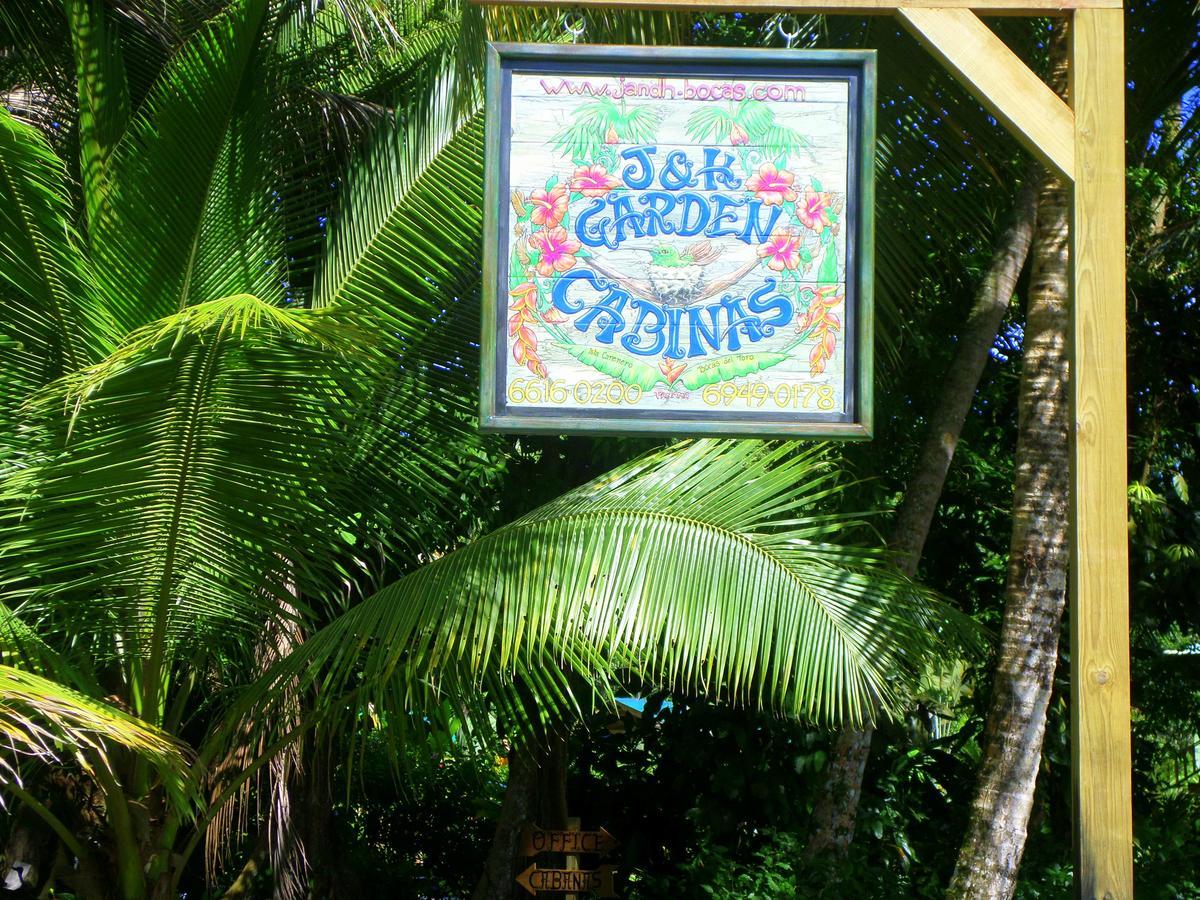 J And H Garden Cabinas Bocas del Toro Exteriör bild